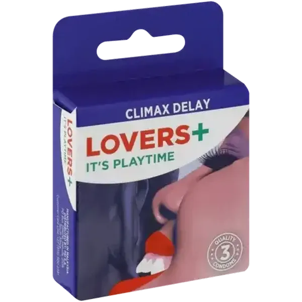 Lovers Plus Climax Delay Condoms 3 Pack