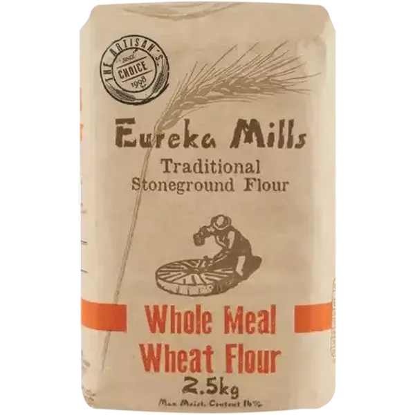 Eureka Mills Traditional Stoneground Whole Meal Wheat Flour 2.5 kg