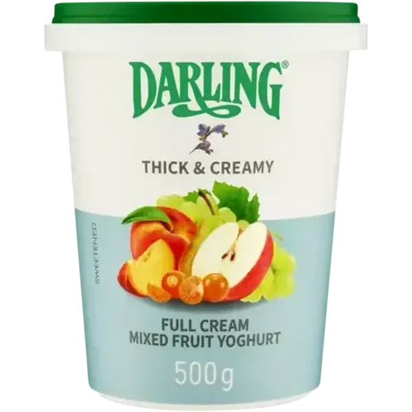 Darling Thick & Creamy Mixed Fruit Full Cream Yoghurt 500g