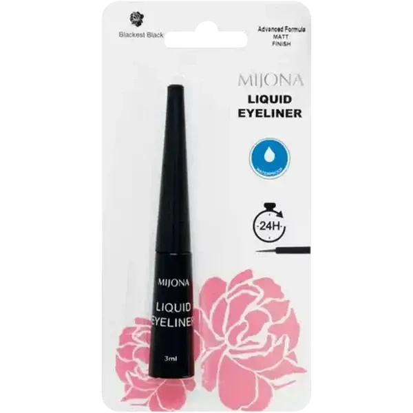 Mijona Blackest Black Liquid Eyeliner 3ml