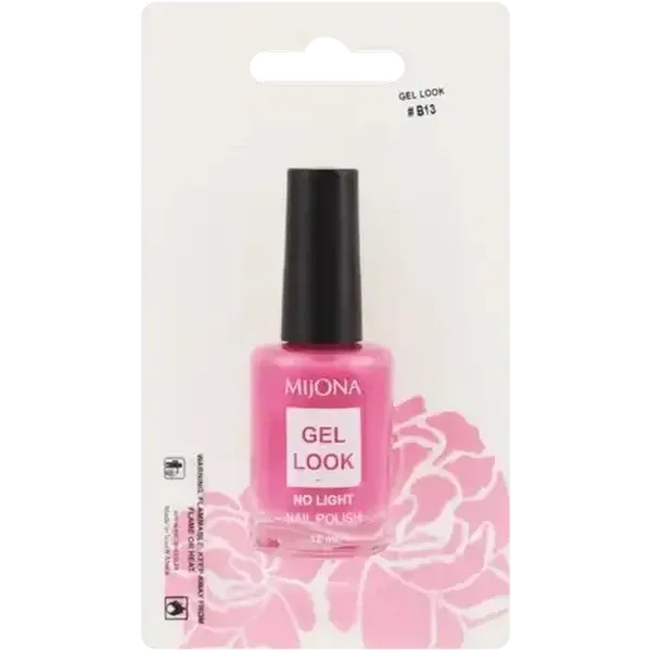 Mijona B13 Gel Look Nail Polish 12ml