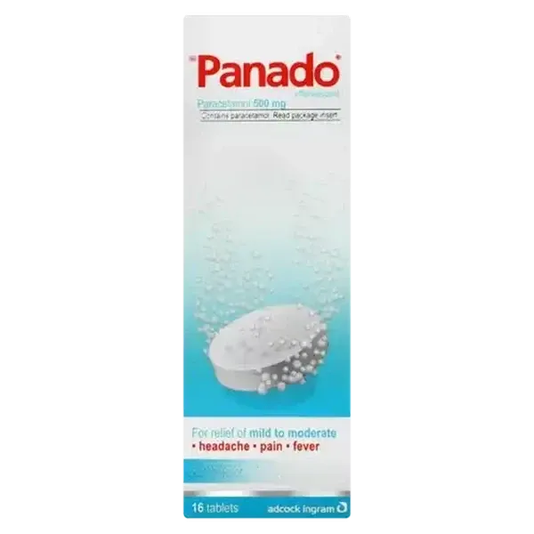 Panado Effervescent Tablets 16 Pack