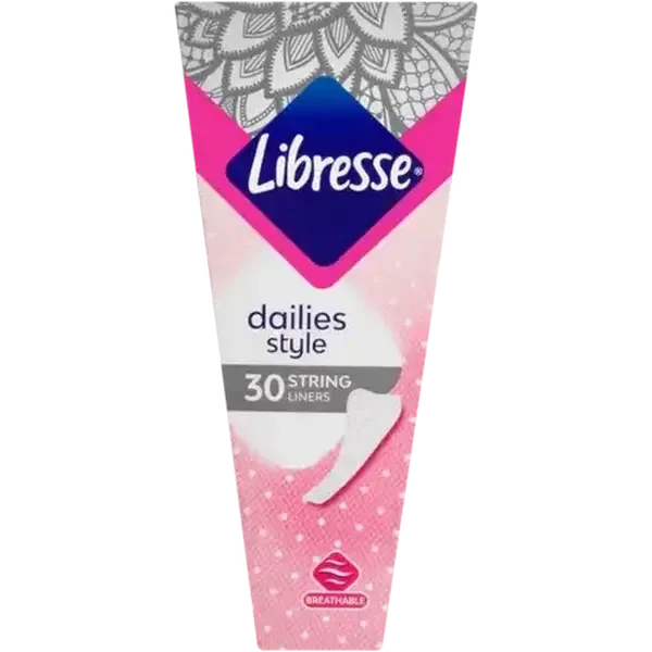 Libresse Dailies Style String Pantyliners 30 Pack