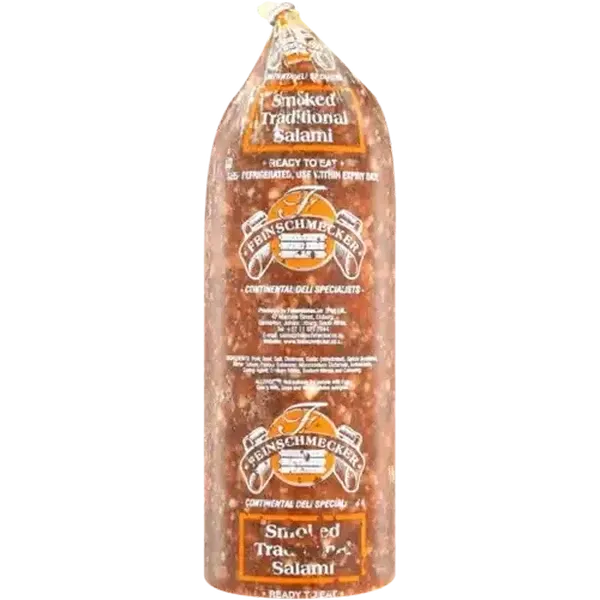 Feinschmecker Smoked Traditional Salami Per kg