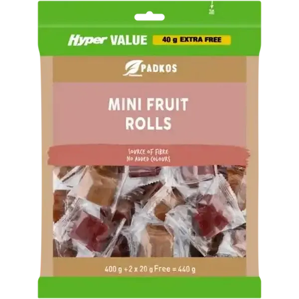 Padkos Mini Fruit Rolls 440g