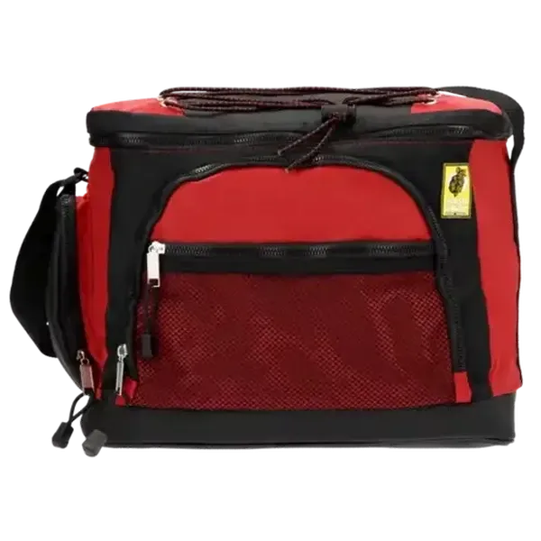 Bush Baby 30 Can Red Cooler Bag with PEVA Lining
