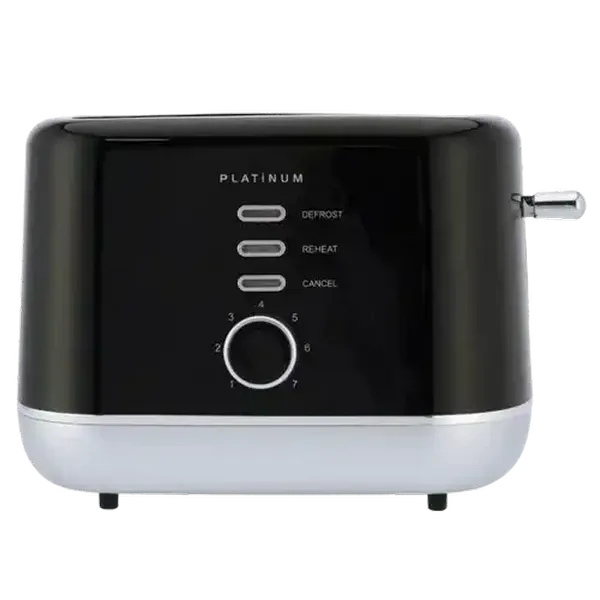 Platinum Black 2-Slice Toaster