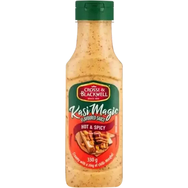 Crosse & Blackwell Kasi Magic Hot & Spicy Flavoured Sauce 330g