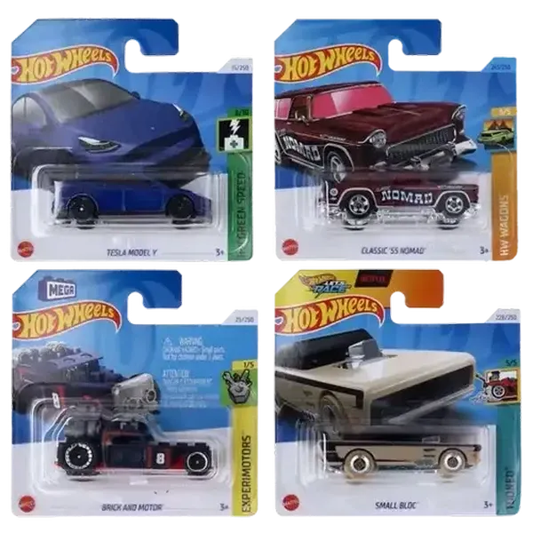 Hot Wheels Die-Cast Car 1:64 (Design May Vary)