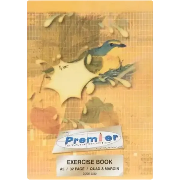 Scholar A5 Quad & Margin Exercise Book 32 Pages