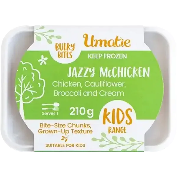 Umatie Frozen Bulky Bites Frozen Jazzy McChicken Tub 210g