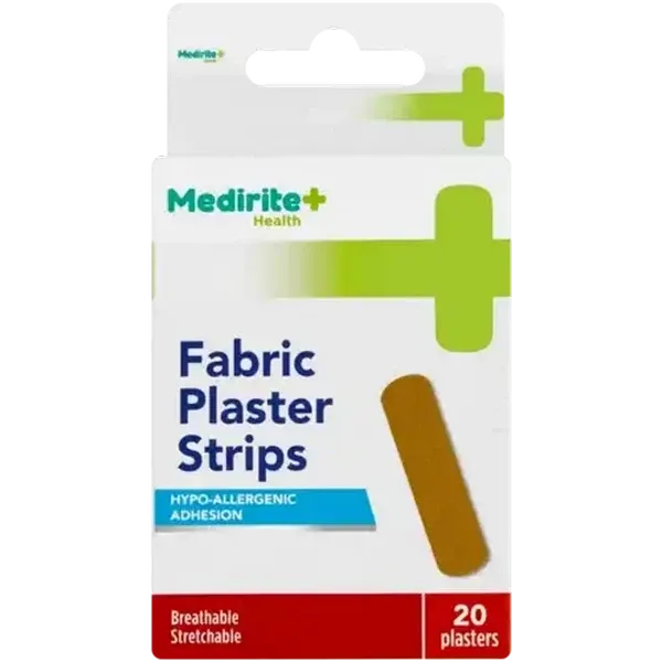 Medirite Health Fabric Plaster Strips 20 Pack