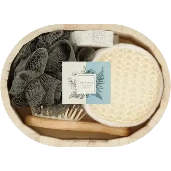 Nonova Round Bath Gift Set 5 Piece