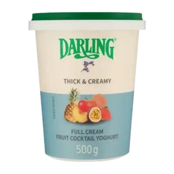 Darling Thick & Creamy Fruit Cocktail Full Cream Yoghurt 500g