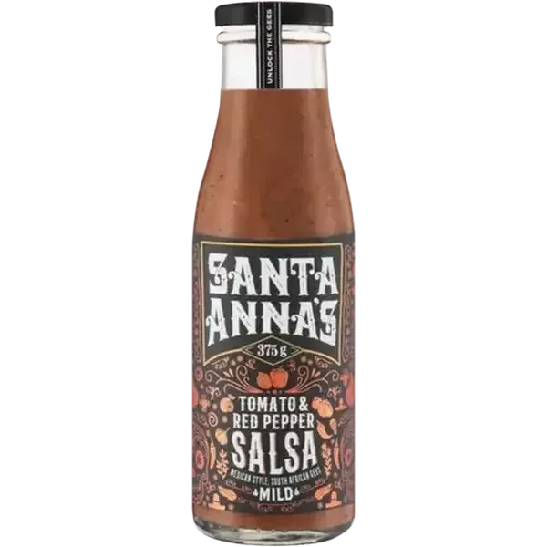 Santa Anna's Mild Tomato & Red Pepper Salsa 375g