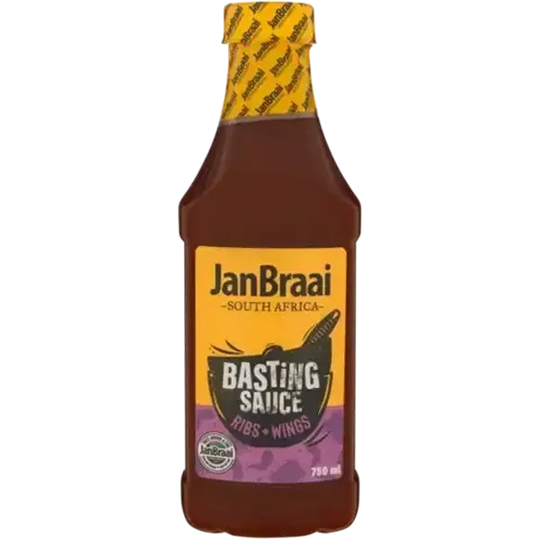 Jan Braai Ribs & Wings Basting Sauce 750ml