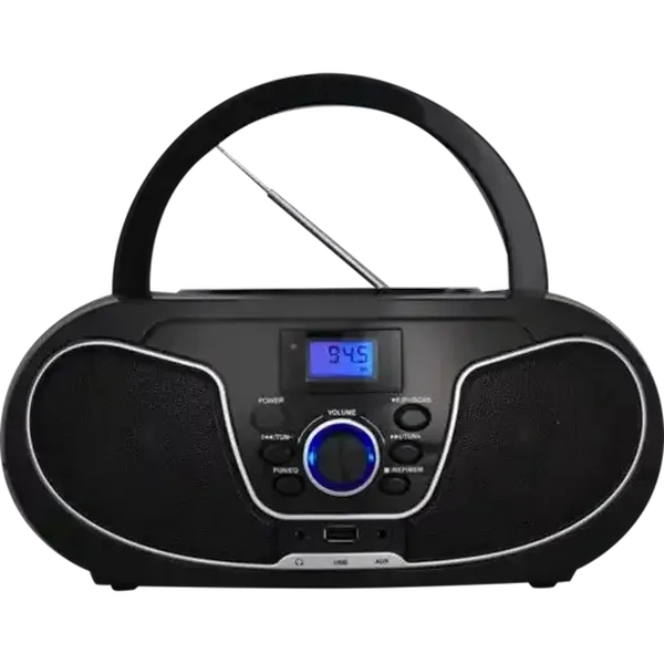 JVC Portable Tabletop CD Player Radio 8W