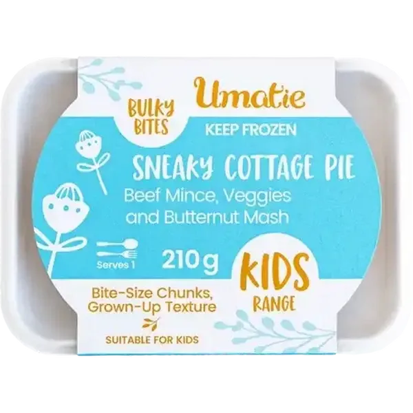 Umatie Frozen Bulky Bites Sneaky Plus Cottage Pie 210g