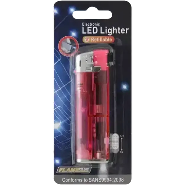 Flame Club LED Lighter (Colour May Vary)