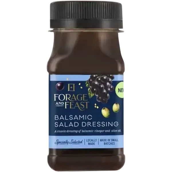 Forage And Feast Balsamic Salad Dressing 125ml