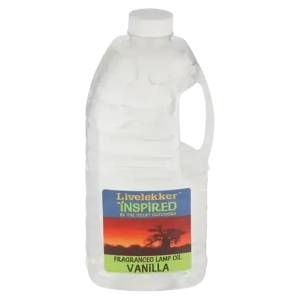 Livelekker Vanilla Fragranced Lamp Oil 2L