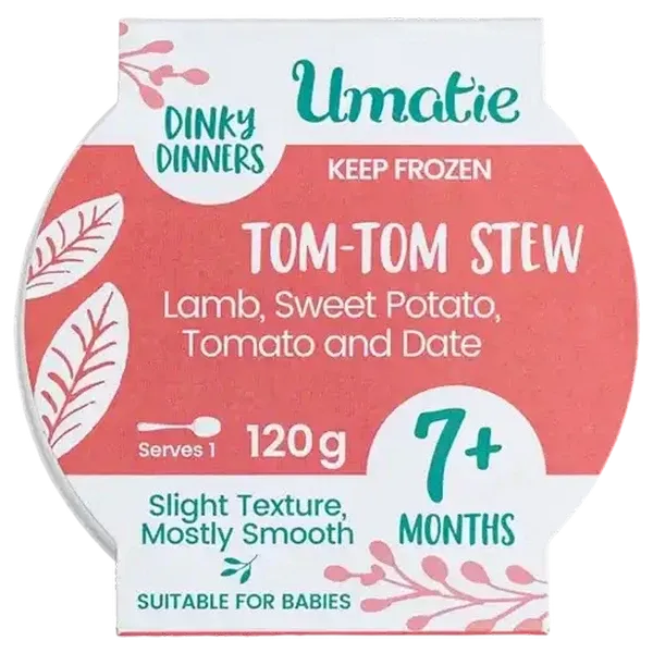 Umatie Dinky Dinners Tom-Tom Stew Frozen Baby Food 7+ Months 120g
