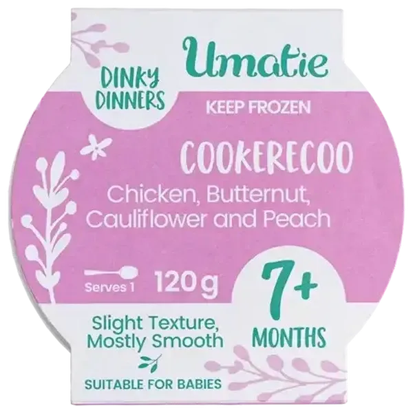Umatie Dinky Dinners Cookerecoo Frozen Baby Food 7+ Months 120g