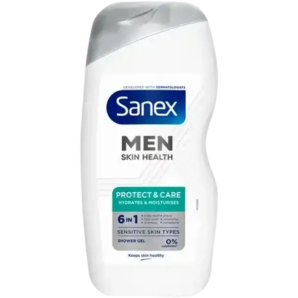 Sanex Men Sensitive Skin Shower Gel 500ml
