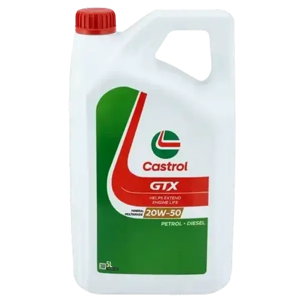 Castrol GTX Motor Oil 20W-50 5L