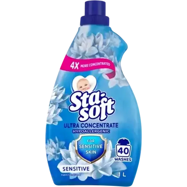 Sta-soft Ultra Concentrate Sensitive Fabric Conditioner 1L