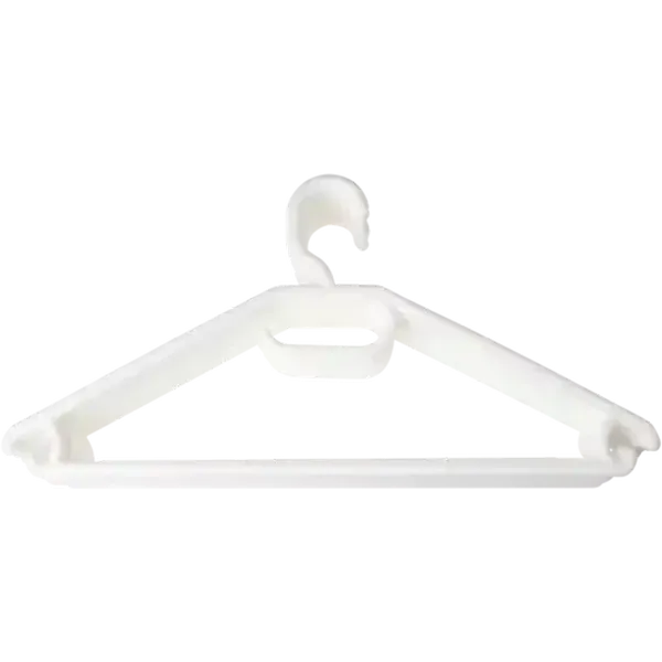 Hyper Value White Hangers 10-Pack