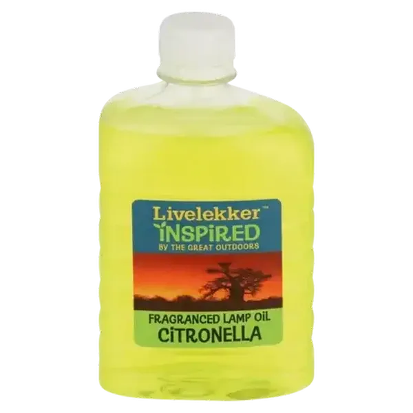 Livelekker Citronella Fragranced Lamp Oil 500ml