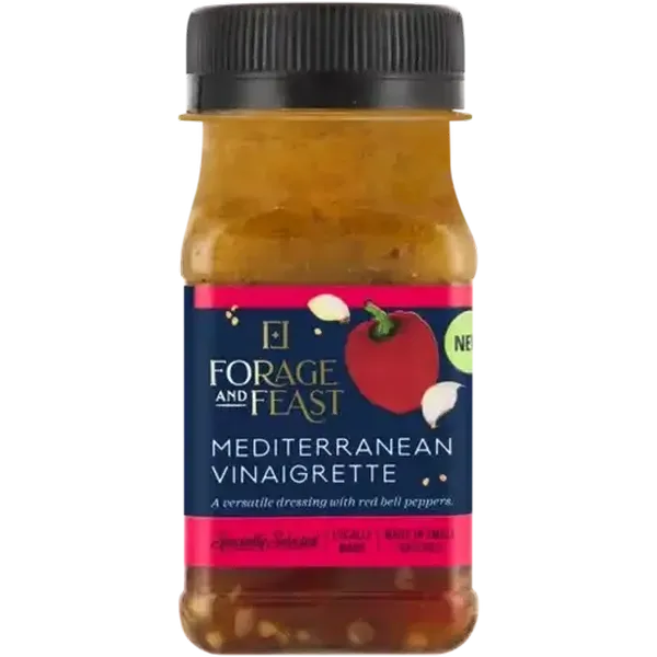 Forage And Feast Mediterranean Vinaigrette 125ml