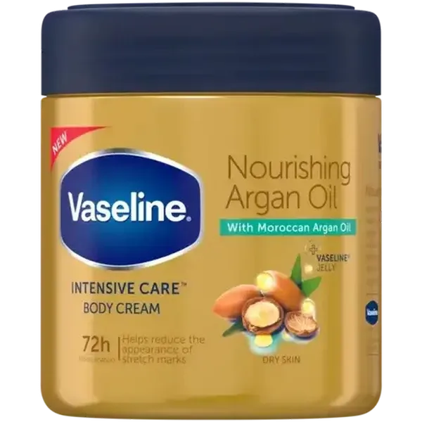 Vaseline Intensive Care Nourishing Argan Oil Body Cream 400ml