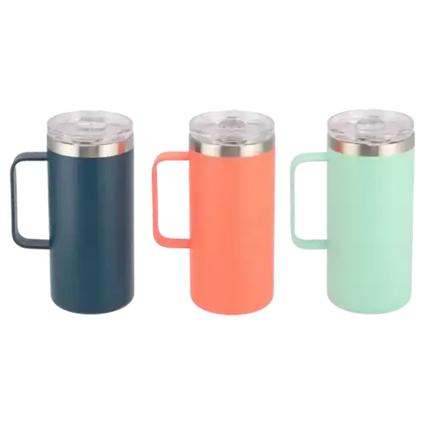 Fusion Travel Mug with Handle 480ml (Assorted Item - Supplied at Random)