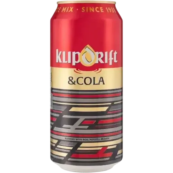 Klipdrift & Cola Can 440ml