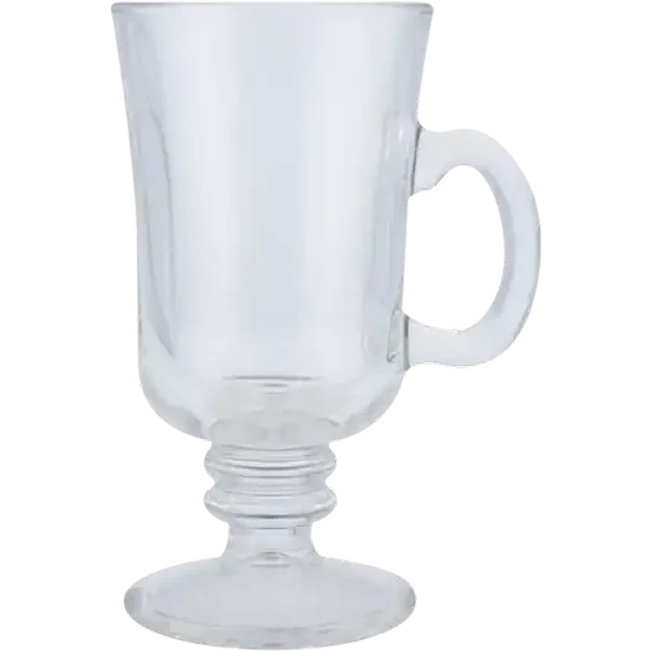 Clear Latte Glass Mug 236ml