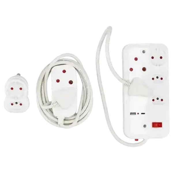 SCE Adapter Extension Cord And Multiplug Kit Starter Set 3-Piece