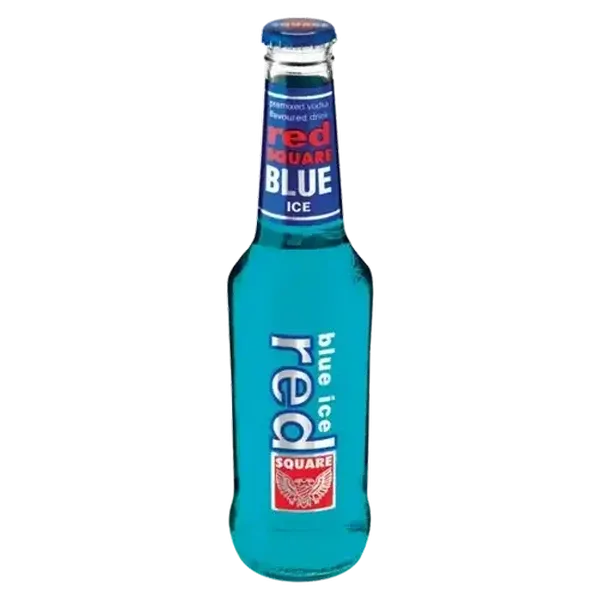 Red Square Blue Ice Spirit Cooler Bottle 275ml