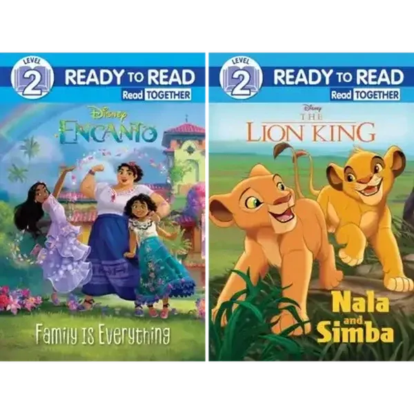 Disney Ready To Read Reading Books Level 2 (Type May Vary)