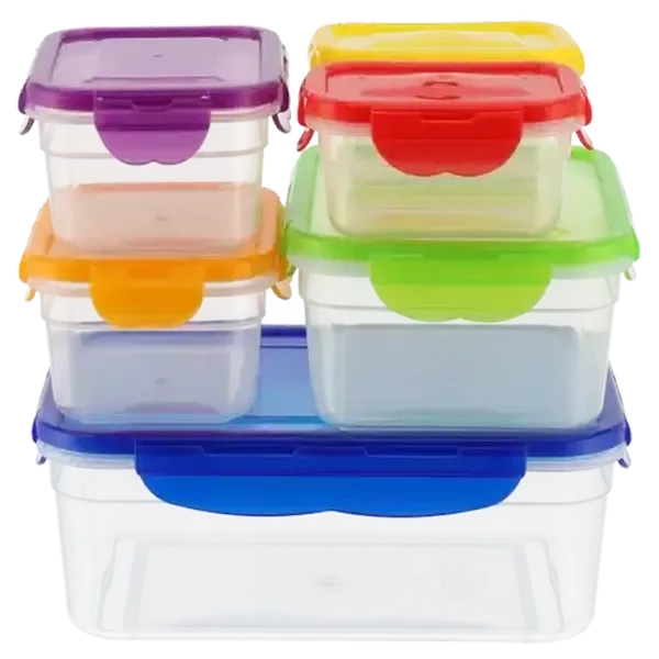 Prolock Clip Lock Container Set with Lids 6-Piece
