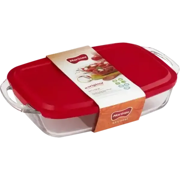 Marinex Rectangular Glass Roaster 3.5L