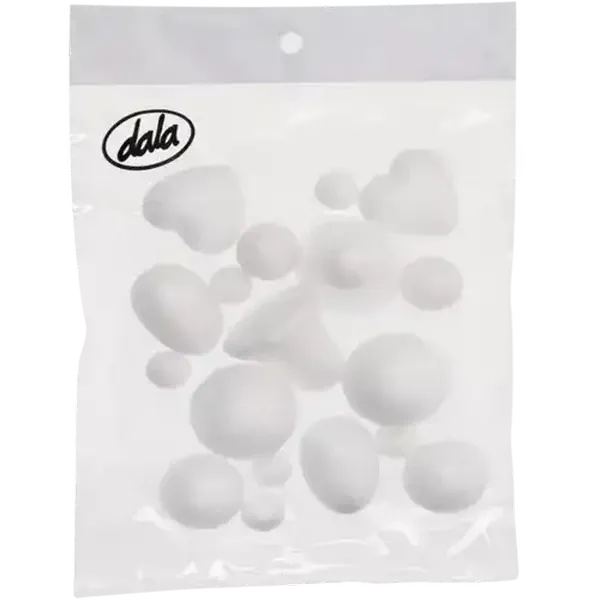 Dala Assorted Bits & Pieces Foam Shapes 18 Pack