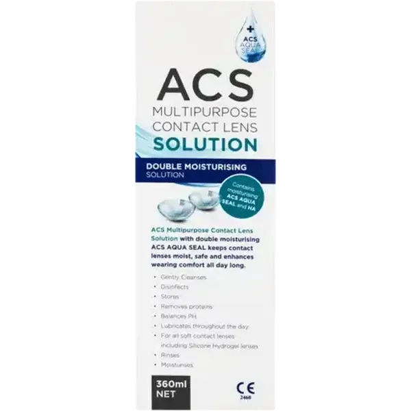 ACS Multipurpose Contact Lens Solution 360ml