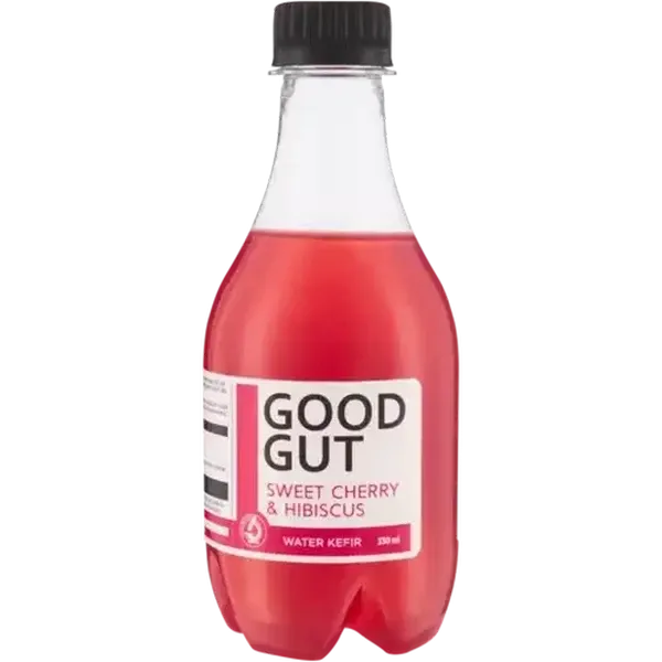 Good Gut Sweet Cherry & Hibiscus Flavoured Water Kefir 330ml