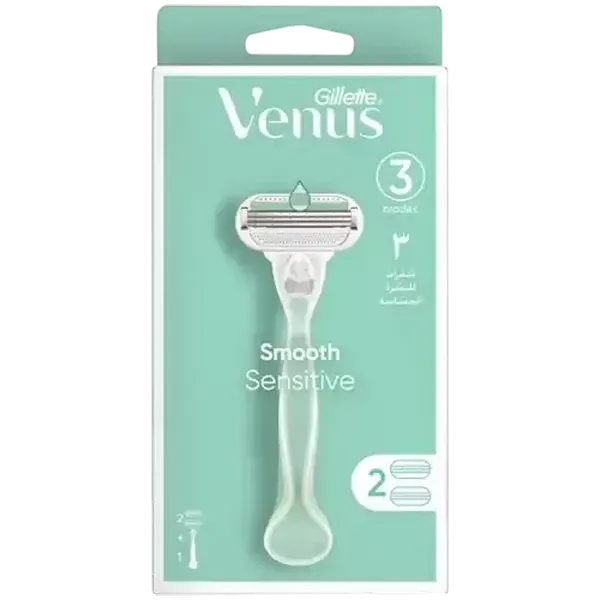 Gillette Venus Smooth Sensitive Triple Blade Razor 2Up