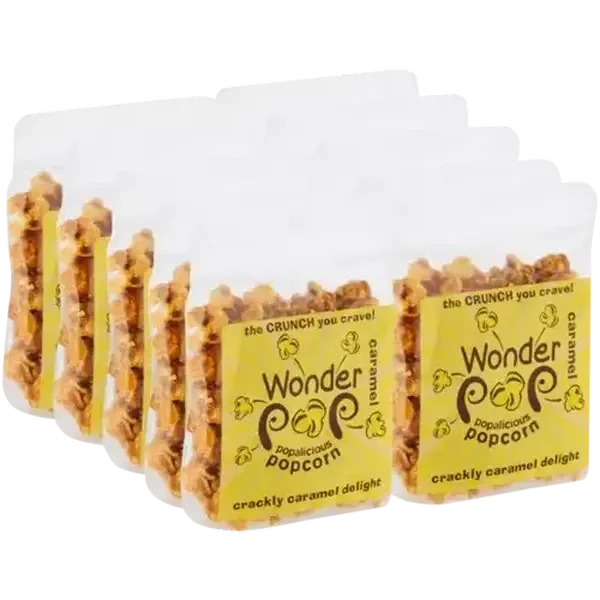 Wonder Pop Crackly Caramel Delight Popcorn 10 x 40g