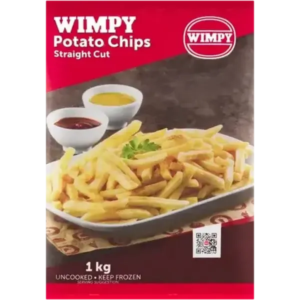 Wimpy Frozen Chips 1kg