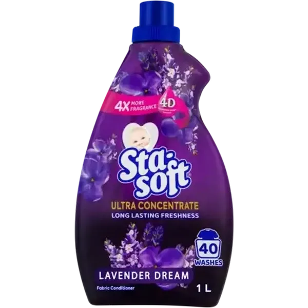 Sta-soft Ultra Concentrate Lavender Dream Fabric Conditioner 1L