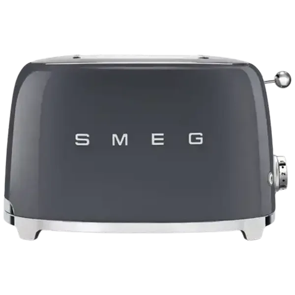 Smeg Slate Grey Retro 2-Slice Toaster 950W